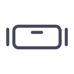 Headset Notch SVG Icon